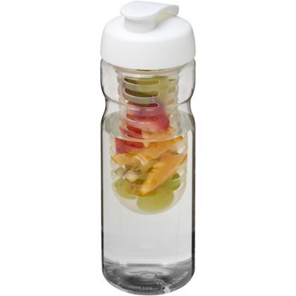 H2O Active® Base 650 ml flip lid sport bottle & infuser