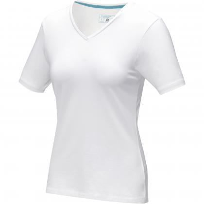 Kawartha short sleeve women's GOTS organic V-neck t-shirt