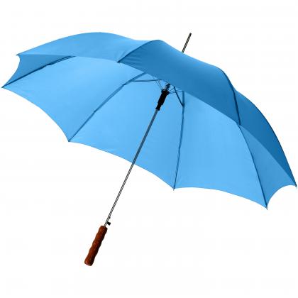 Lisa 23 auto open umbrella with wooden handle"