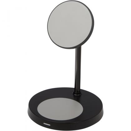 Magclick magnetic dual wireless charging stand