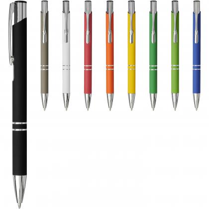 Moneta soft touch click ballpoint pen