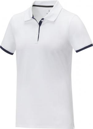 Morgan short sleeve women's duotone polo