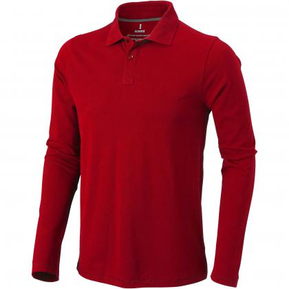 Oakville long sleeve men's polo