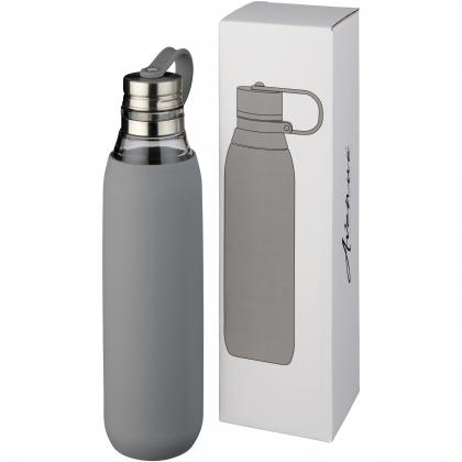 Oasis 650 ml glass water bottle