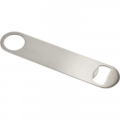 Paddle bottle opener