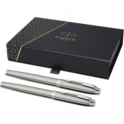 Parker IM rollerball and fountain pen set