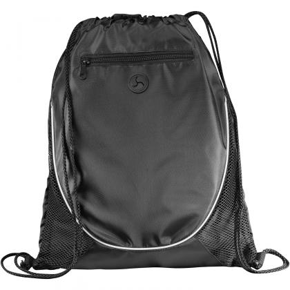 Peek zippered pocket drawstring backpack 5L