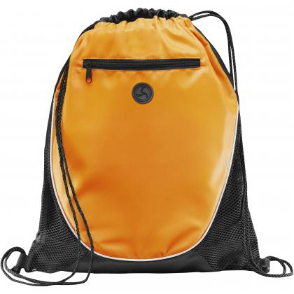 Peek zippered pocket drawstring backpack 5L