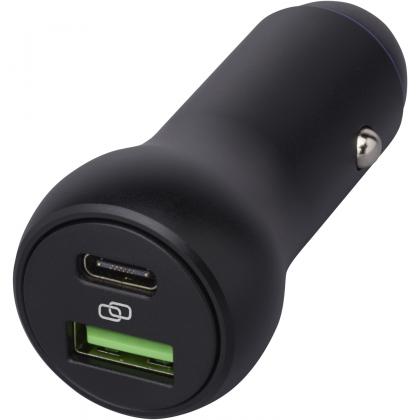 Pilot dual 55W USB-C/USB-A car charger