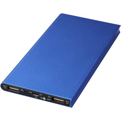 Plate 8000 mAh aluminium power bank