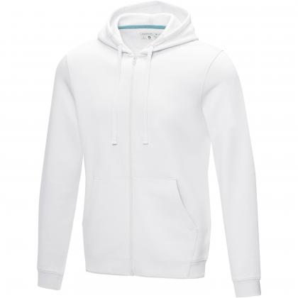 Ruby men?s GOTS organic GRS recycled full zip hoodie