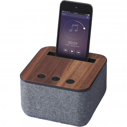 Shae fabric and wood Bluetooth® speaker