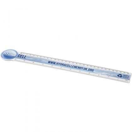 Tait 30cm circle-shaped recycled plastic ruler