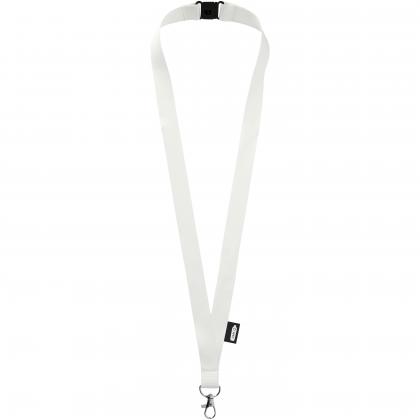 Tom recycled PET lanyard with breakaway closure