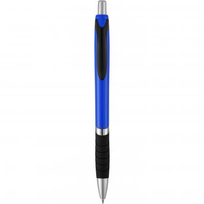 Turbo ballpoint pen with rubber grip