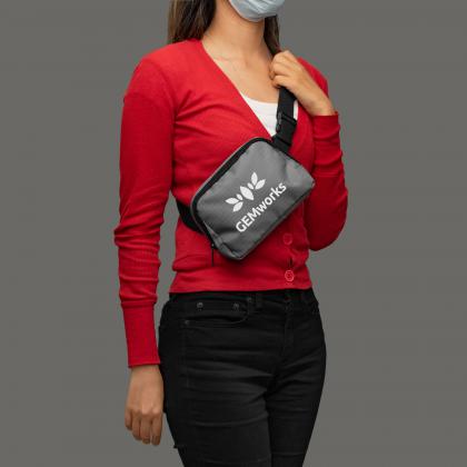 Metropolis collection - rPET Crossbody Belt Bag