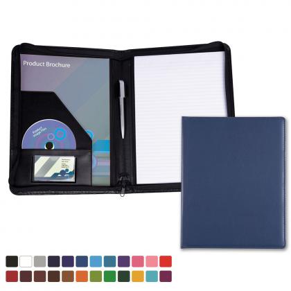 Belluno A4 Zipped Conference Folder