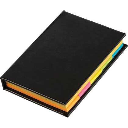 Picture of Notebook with sticky notes