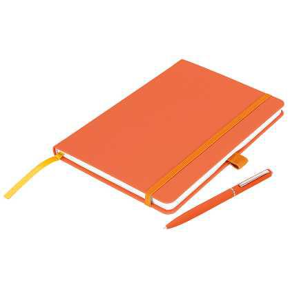 Picture of A5 Notes London - FSC Blanco Notebook & Pen Set