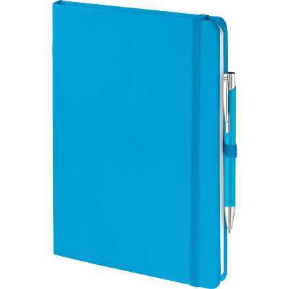 Picture of Mood® Duo (Full Colour Notebook and Laser Engraved Pen)