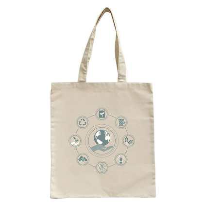 Picture of Natural 10oz Canvas Shopper