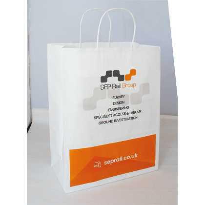 Picture of Twisted Paper Handle Carrier Bag