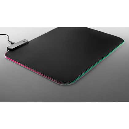 Picture of THORNE MOUSEPAD RGB. Mouse mat with rubber base