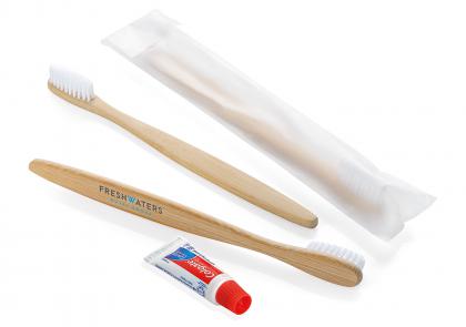 Picture of Bamboo Toothbrush & Colagte Toothpaste