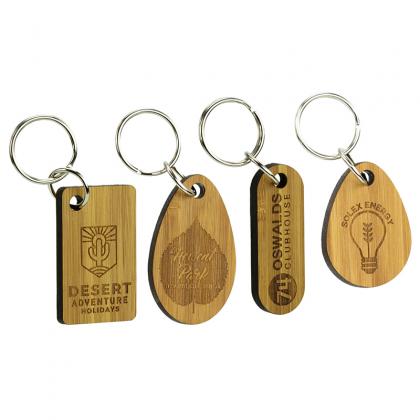 Picture of Bamboo keyring