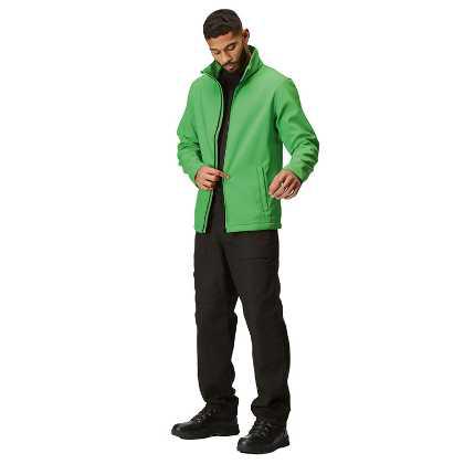 Picture of Ablaze men's printable oftshell Jacket.